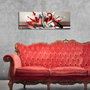Wallity Lienzo Decorativo Iluminado con LEDs 30x90 cm Multicolor